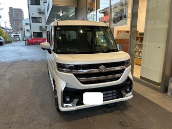 スペーシアカスタム　ご納車しました！！！